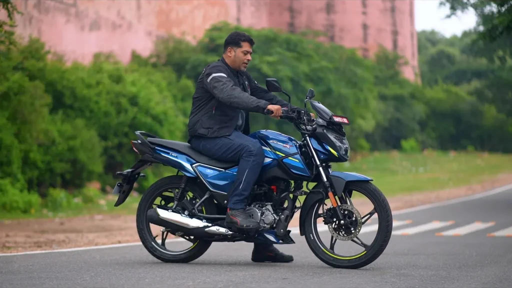 Hero Glamour X ergonomics